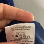 Lascana‎ blue velvet ruffle dress Size 6 Photo 4