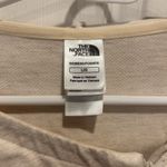 The North Face  Womens Tadasana Hooded Full Zip Thumbholes Jacket Beige Size L Photo 2