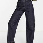 Topshop / Women’s barrel leg jean / raw indigo / 26 Photo 1