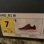 Adidas NMD Burgundy shoes Sz 7 Photo 6
