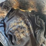 Big Chill faux‎ fur/ faux leather vest​ Brown Size M Photo 6