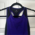 Athleta  Spinner Tank Top Racerback Size Small Purple Black Activewear Athletic Photo 2
