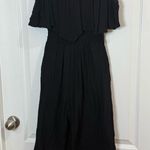 Guess Elegant Black Off-Shoulder Jumpsuit Photo 0