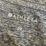 Athleta  Uptempo Tank Top Womens 2X Blue Gray Active Shirt Athleisure Wicking Photo 3