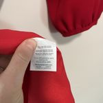 J.Crew  NWT Wrap Dress in 365 Crepe‎ Festive Red Size 4 Photo 4