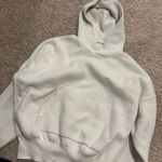 Alo Yoga Alo Scholar Yoga Hooded Sweater Ivory Photo 0