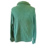 Joie  Women’s Green Wool Blend Shacket Jacket Size 1X Button Front Pockets Photo 3