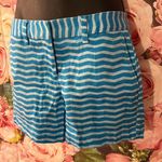 Lands' End Lands’ End Size 0P blue shorts Photo 14