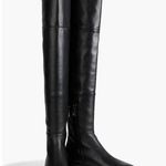 Stuart Weitzman Amber black leather over-the-knee boots size 35.5/ US 5 (New) Photo 0