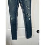 True Religion Vintage Y2K True Religion Julie T White Stitching Low Rise Skinny Jeans Size 26 Photo 2
