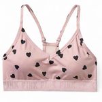 PINK - Victoria's Secret Victoria’s Secret Pink Hearts Sport Bra Photo 1