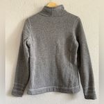 The North Face Gray Sweater Jacket Size Small Full Zip Photo 3