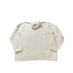 Liz Claiborne  Sport Vintage Y2K American Flag Sweater Knit White‎ Cotton Large Photo 4