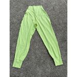 Aerie OFFLINE Neon Green High Waisted Jogger Pants Comfy Athletic Women's‎ Photo 3
