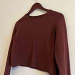 Paragon Women's Lounge Crew Neck Raglan Cropped Sweatshirt Size Small Photo 0