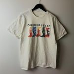 Urban Outfitters One Republic T Shirt White Medium M Boy Band American Pop Rock Band Graphic Tee Photo 7