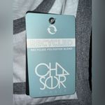 Chaser  Women's White and Gray Stripe Tank Top XS NEW #714 Photo 3