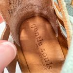 Gentle Souls Gentle Soul Mint Green Leather Lace Up Gladiator Sandals Womens 7 Beachy Summer Photo 8