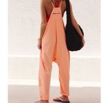 FP Movement by Free People Hot Shot Onesie in Pastel Peach Sz M NWT Orange Size M Photo 2