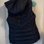 Hollister Navy Blue Puffer Vest Photo 1