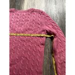 Tommy Hilfiger  Cable Knit Sweater Small Y2K Bella Swan Coquette‎ Feminine Preppy Photo 6