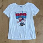 Brandy Melville  John Galt Tee USA 1993 Dinosaur One Size White Multi Photo 0