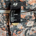 H & M Size 6 womens pattern pants jeans skinny stretchy earth colors Photo 3