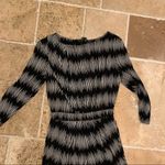 Tart Collections Modal XS Black White Ruched Dress Photo 4