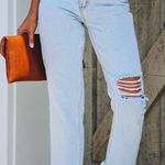 VICI Kind High Rise Distressed Denim Photo 0