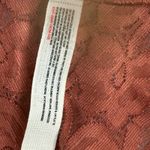 Free People  Intimately FP Rust Floral Lace‎ Racerback Bralette Small Photo 2