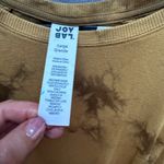 Joy Lab Women's Activewear Sweatshirt Size L Yellow Tie Dye Pullover Crew Neck Photo 4