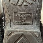 Isotoner  Microsuede black Addie ankle Boot with faux fur Photo 9