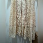 Free People  Mountain Laurel Lace Bohemian Dress In Almond Size 6 Photo 7