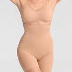 Honeylove Shapewear Women Medium Sand Super Power Short Slimming Compression NWT Tan Photo 0
