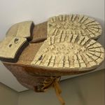 Woolrich  Rockies Lace up Leather Hiking Boots Size  8 brown tweed wool Photo 6