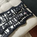 Desigual  Black Red Graphic Printed Sheath Dress Size 36 Photo 8