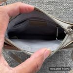 Beijo Mini Purse Metallic Convertible Shoulder Cross Body or Wallet Silver Photo 8