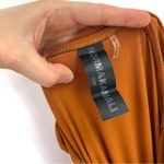 Norma Kamali Diana Gown Burnt Orange S/36 Photo 11