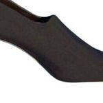 Donald Pliner Leather Shoe Pump Bootie Crepe Elastic Stretch $340 NWT Metal Heel Black Size 6 Photo 0