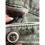 Sundance Cargo Short Women 8 Olive Green Tencel 7" Inseam Boho Loose Lightweight Photo 5