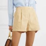 Tory Burch  yellow striped cotton shorts Photo 2