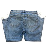 Old Navy  OG Straight High Rise Ripped Ankle Jeans Women's Size 18 Photo 2