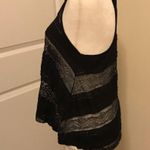 Kirra  black and silver sparkle crop top Photo 2