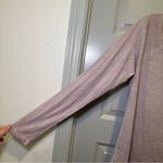 Others Follow Purple Scoop Neck Lace Crochet Accent Split Back Blouse size M Photo 4