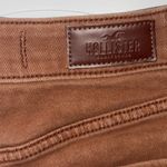 Hollister  High-Waisted Brown Jean Shorts Photo 2