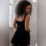 Urban Outfitters Genivieve Black Velvet Corset Mini Dress, Sz M Photo 3