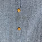 Lagenlook Blue Tunic Jacket Sz Medium Photo 3