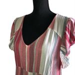 True Craft red and white striped tunic dress. Size medium Photo 1