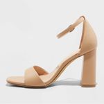 A New Day Tan Shelly Heels Women's Size 11 Photo 1