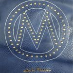 Mia K Farro Women's Blue/Brown Purse/Tote Bag SKU 3174 Blue Photo 5